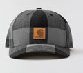 Carhartt Flannel Snapback Structured Logo Cap