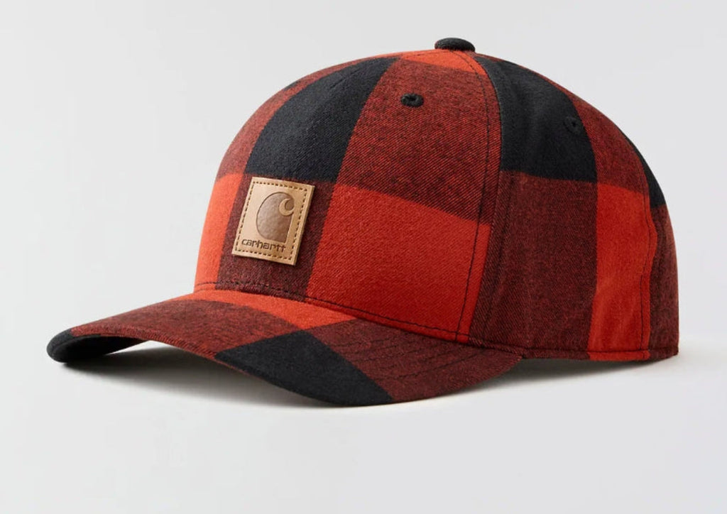 Carhartt Flannel Snapback Structured Logo Cap