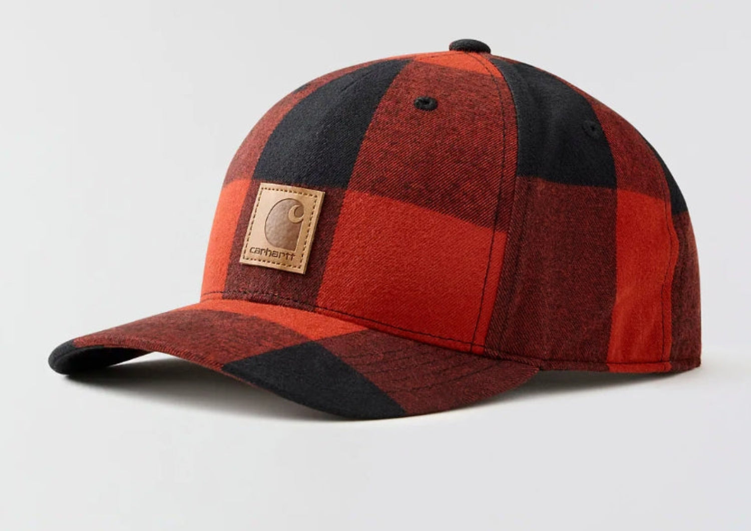 Carhartt Flannel Snapback Structured Logo Cap