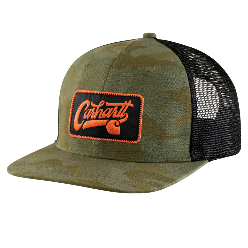 Carhartt 107342 Ripstop Mesh-Back Camo Cap