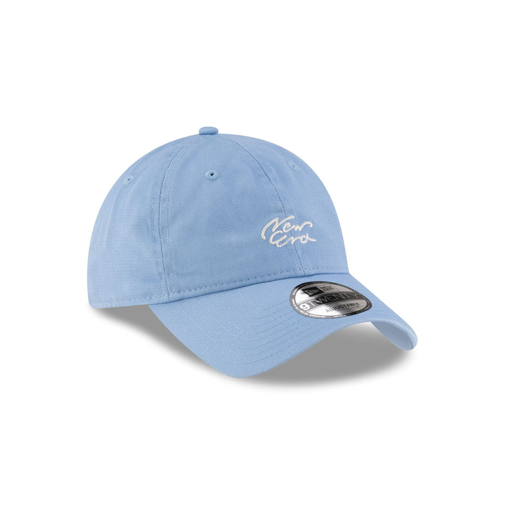 New Era Cap Handwritten Blue 9TWENTY Easy Snap Hat