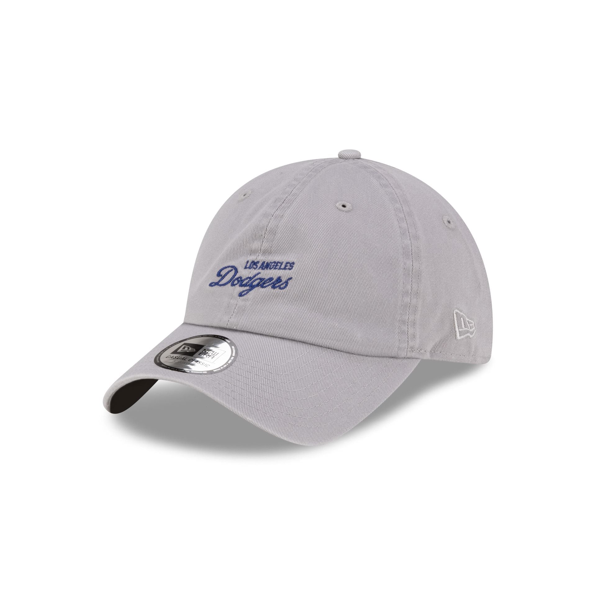 Los Angeles Dodgers Script Gray Casual Classic Adjustable Hat