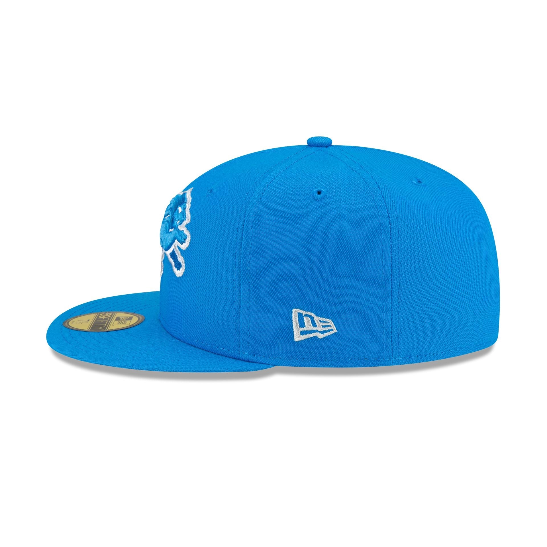 Detroit Lions Basic Blue 59FIFTY Fitted Hat