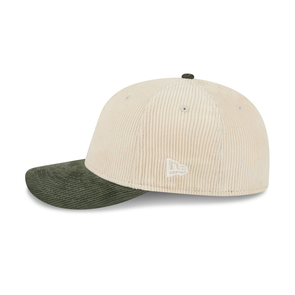 New Era Cap New Olive Corduroy Visor Low Profile 59FIFTY Fitted Hat