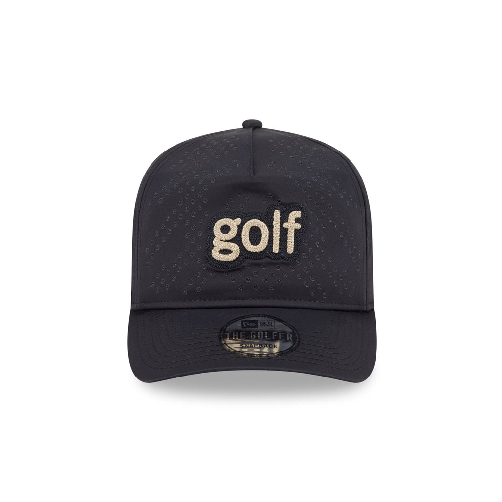 New Era Golf Black Golfer Hat