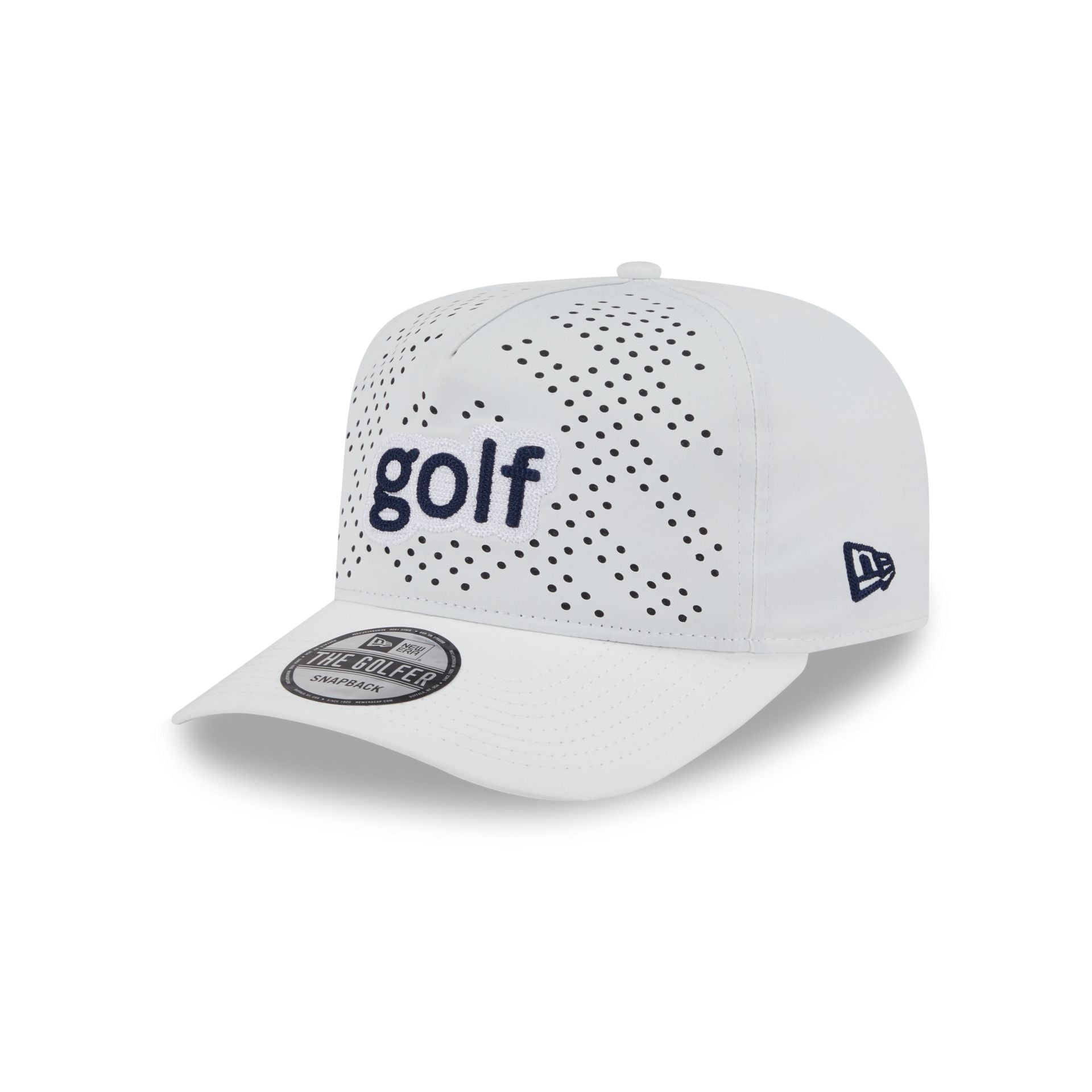 New Era Golf White Golfer