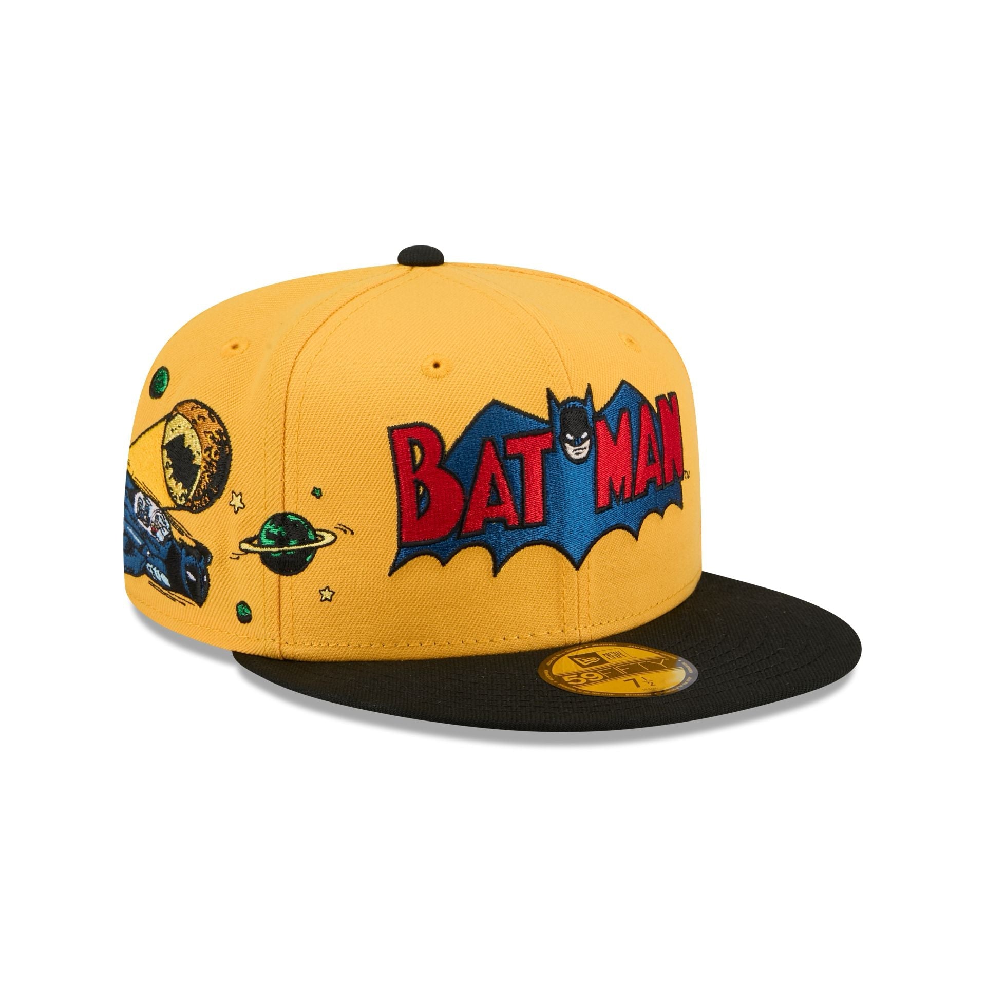 Batman Gold 59FIFTY Fitted Hat