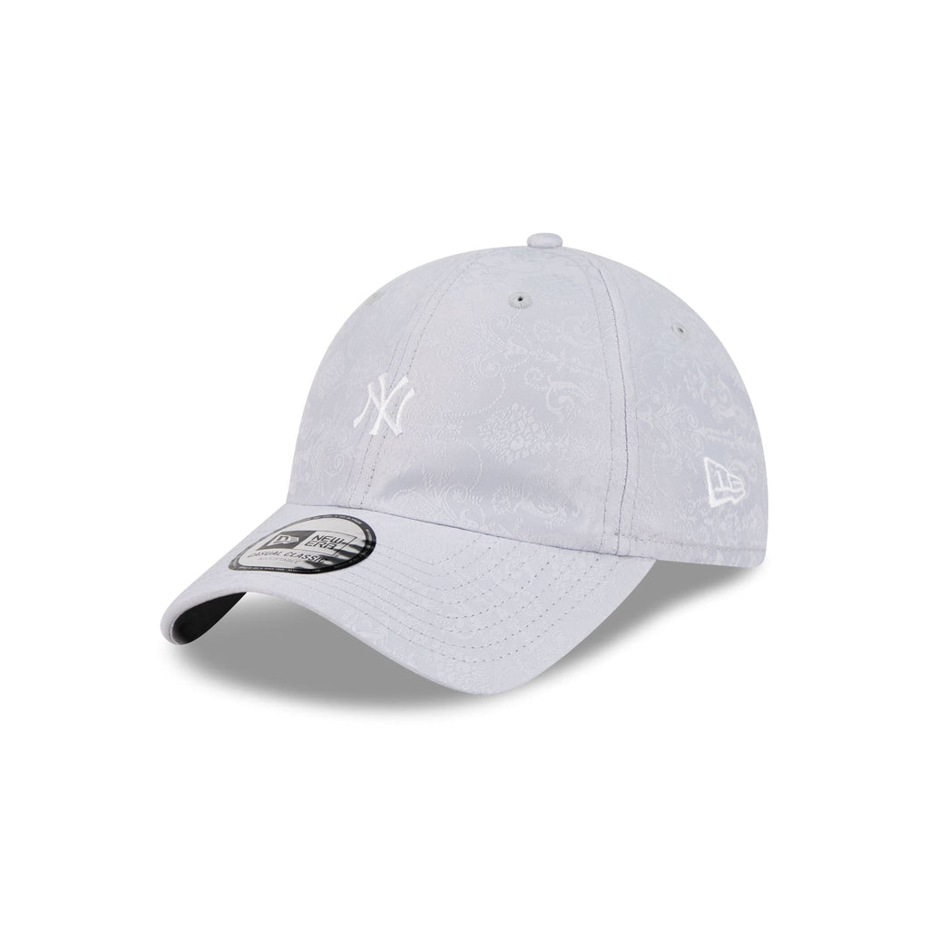 New York Yankees Vintage Satin Gray Casual Classic Adjustable Hat