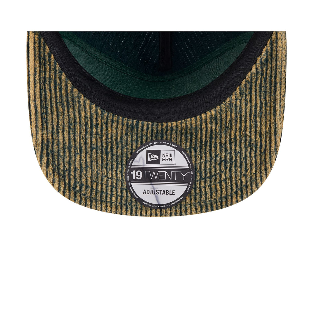 New Era Cap Washed Corduroy Cilantro Green 19TWENTY Adjustable Hat