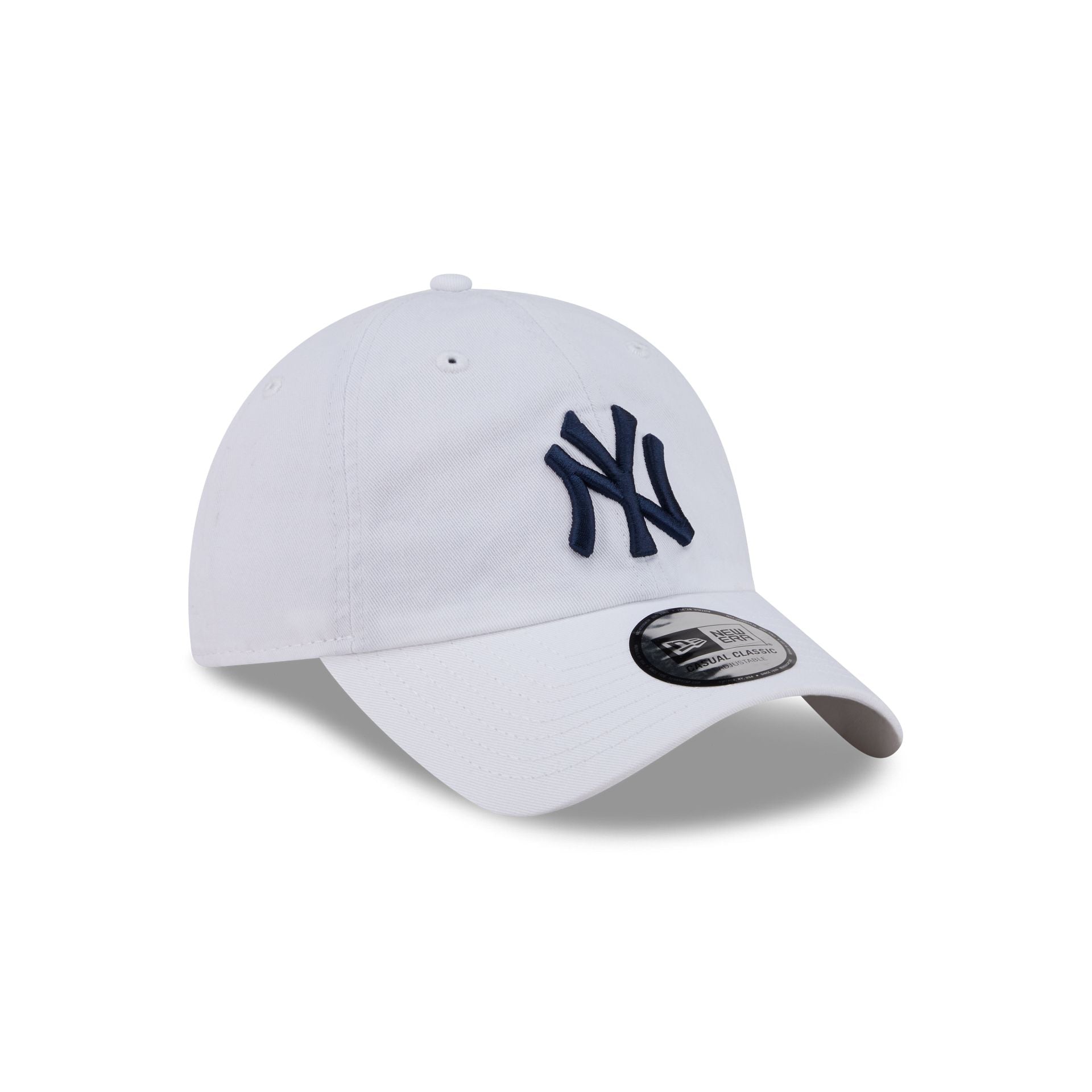 New York Yankees White Casual Classic Adjustable Hat