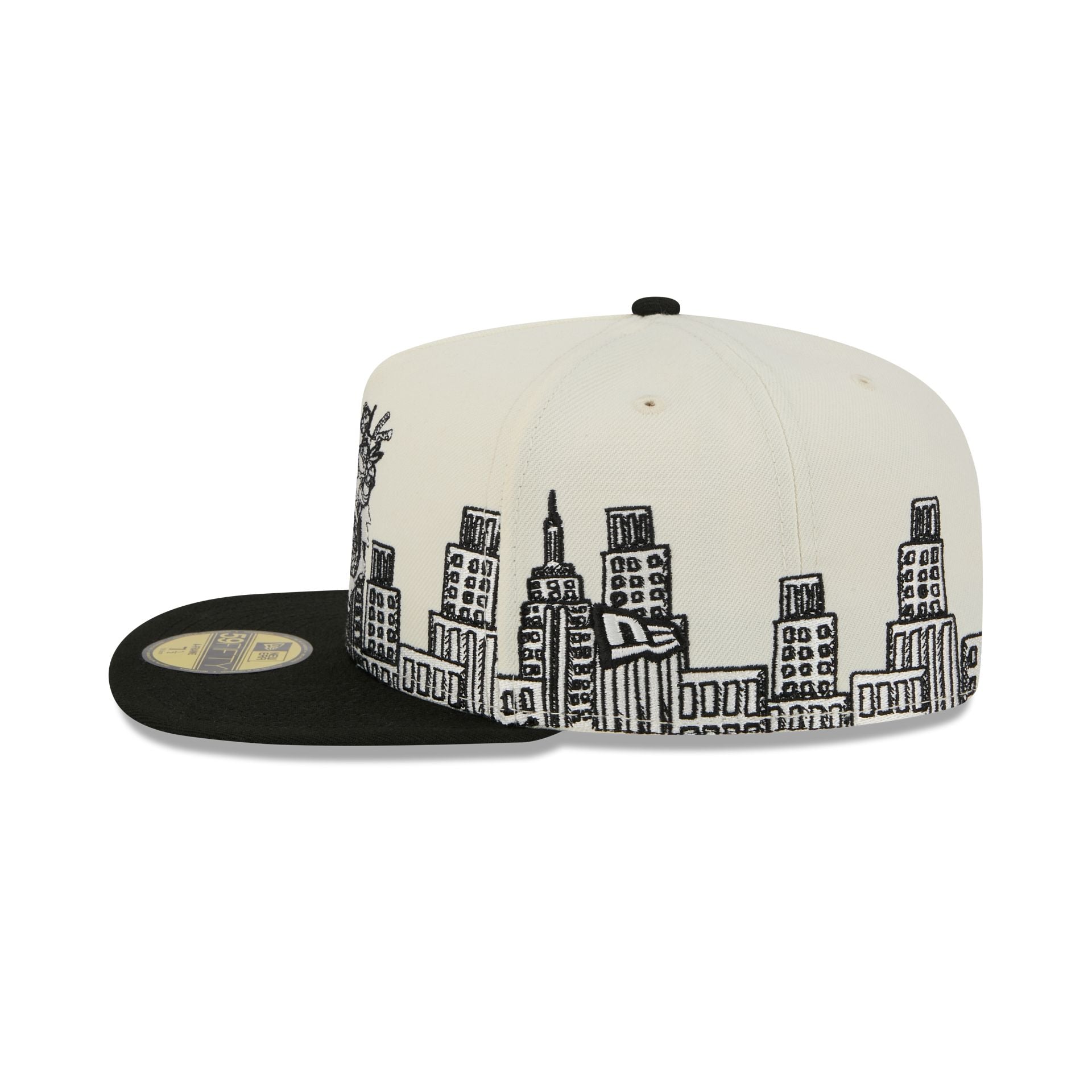 Teenage Mutant Ninja Turtles Cityscape 59FIFTY A-Frame Fitted Hat