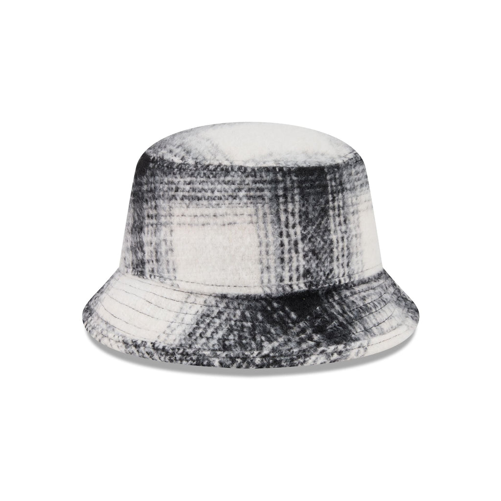 New Era Cap Flannel Plaid Bucket Hat Hat