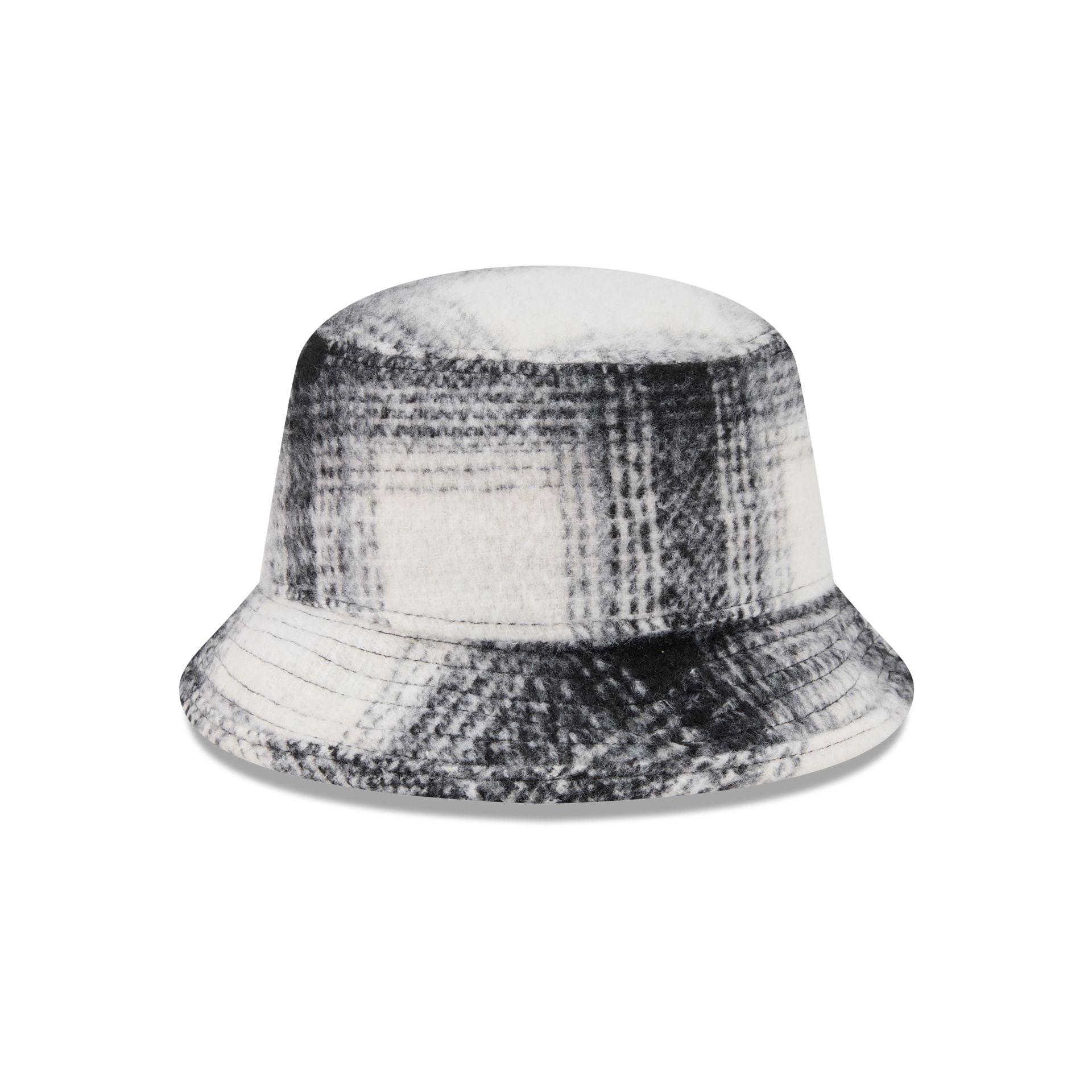 New Era Cap Flannel Plaid Bucket Hat Hat