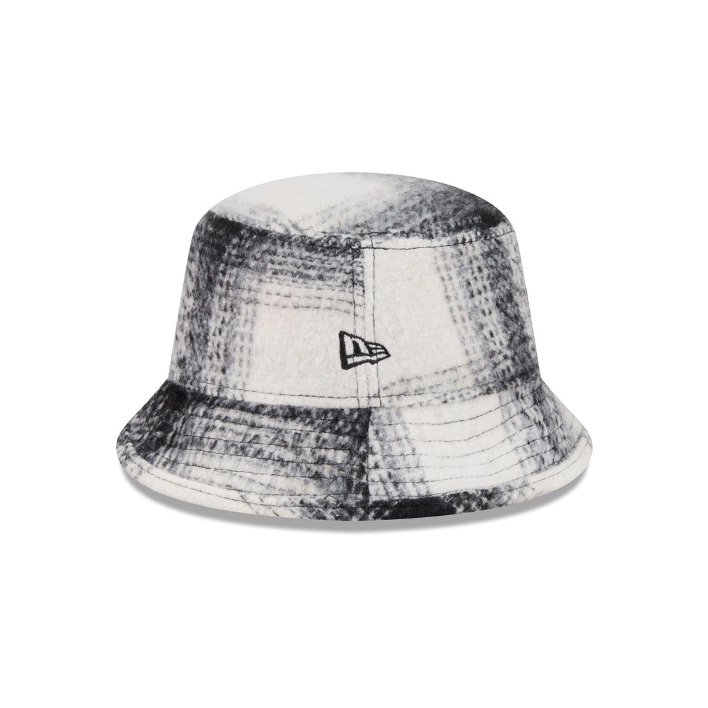 New Era Cap Flannel Plaid Bucket Hat Hat