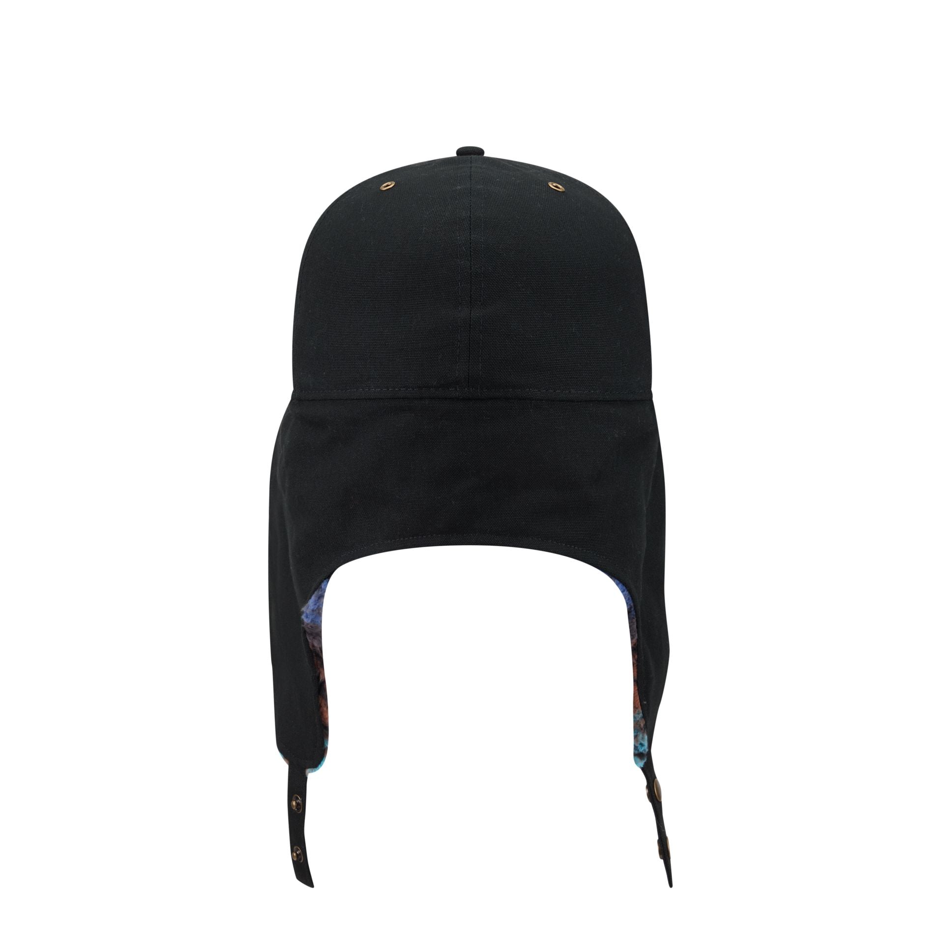 New Era Cap Canvas Black Dog Ear 59FIFTY Fitted Hat