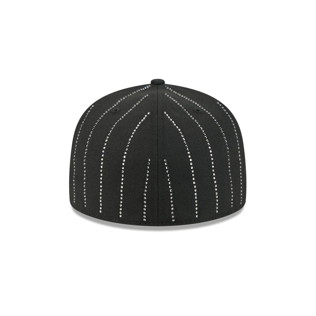 New Era Cap Gold Tier Crystal Pinstripe 59FIFTY Fitted Hat