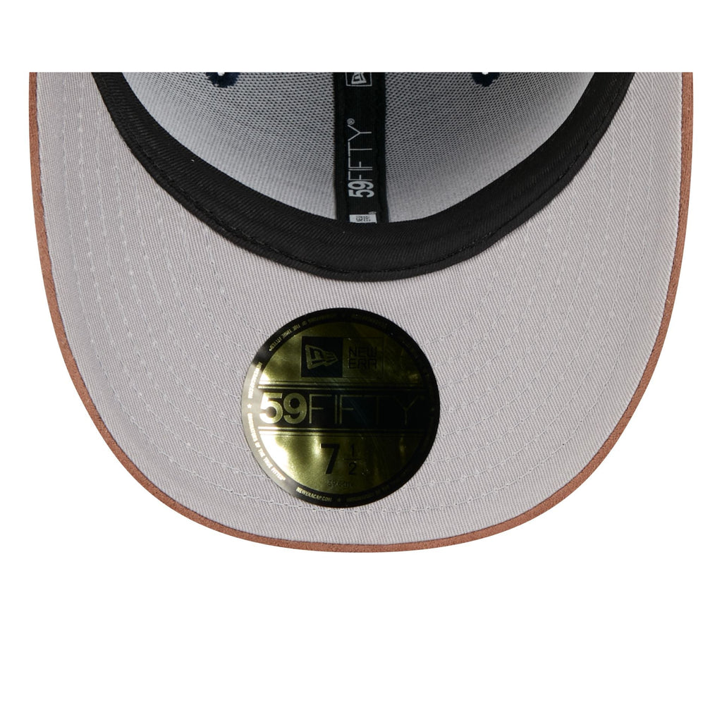 New Era Cap Bronze Tier Distressed Denim 59FIFTY Fitted Hat