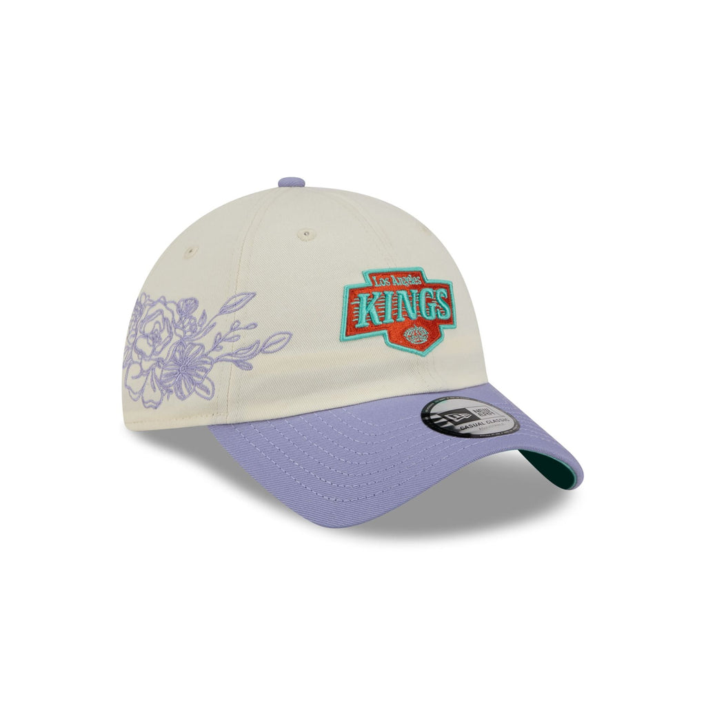 Los Angeles Kings Lavender Flowers Casual Classic Adjustable Hat