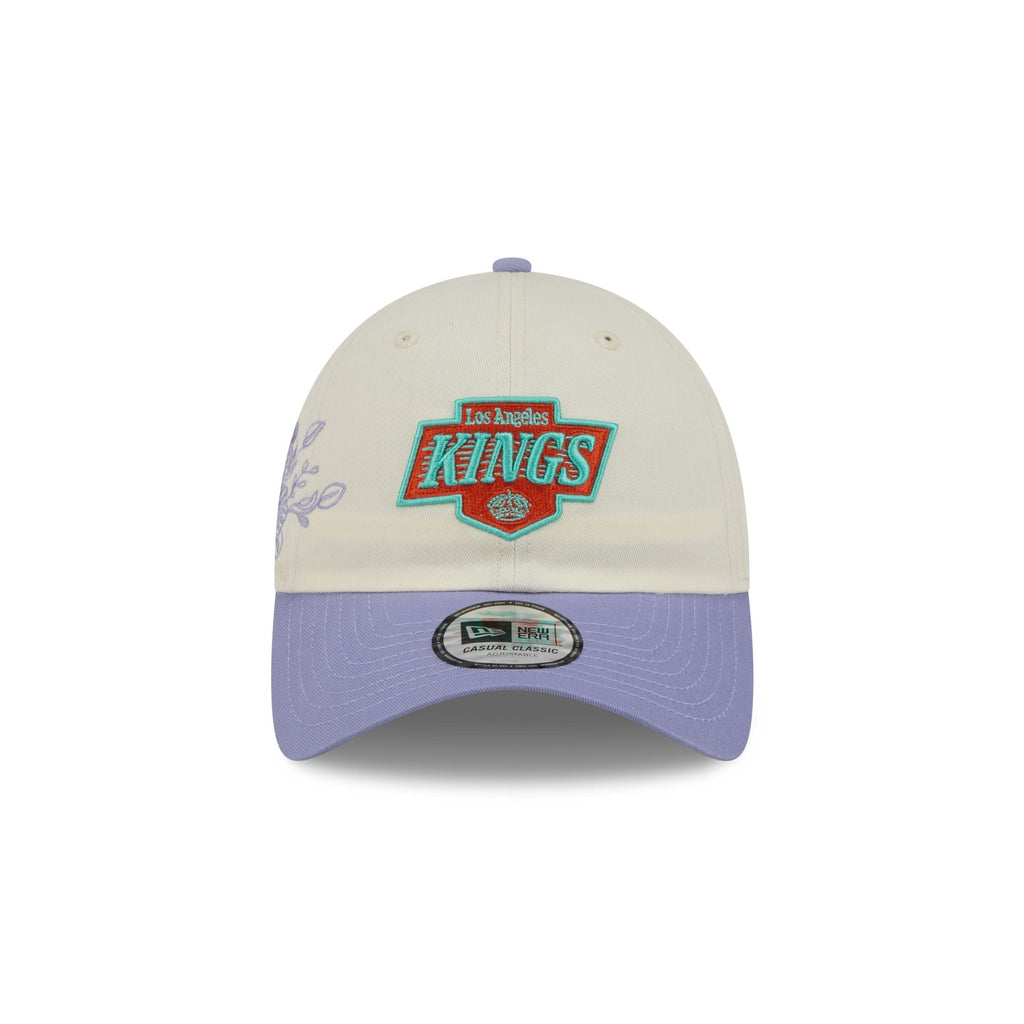 Los Angeles Kings Lavender Flowers Casual Classic Adjustable Hat