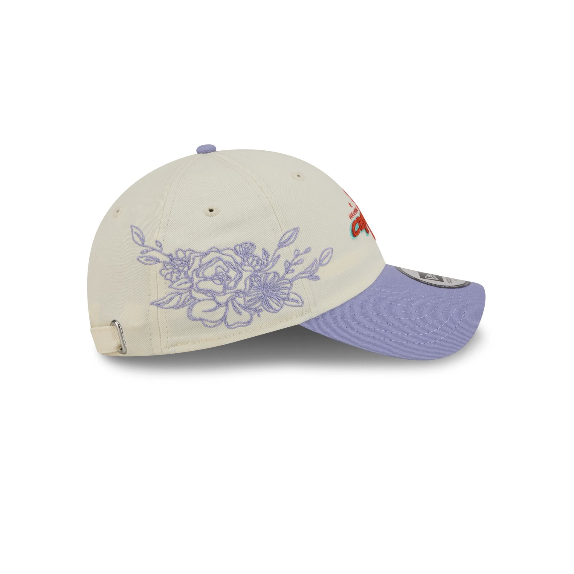 Washington Capitals Lavender Flowers Casual Classic Adjustable Hat