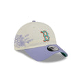 Boston Red Sox Lavender Flowers Casual Classic Adjustable Hat