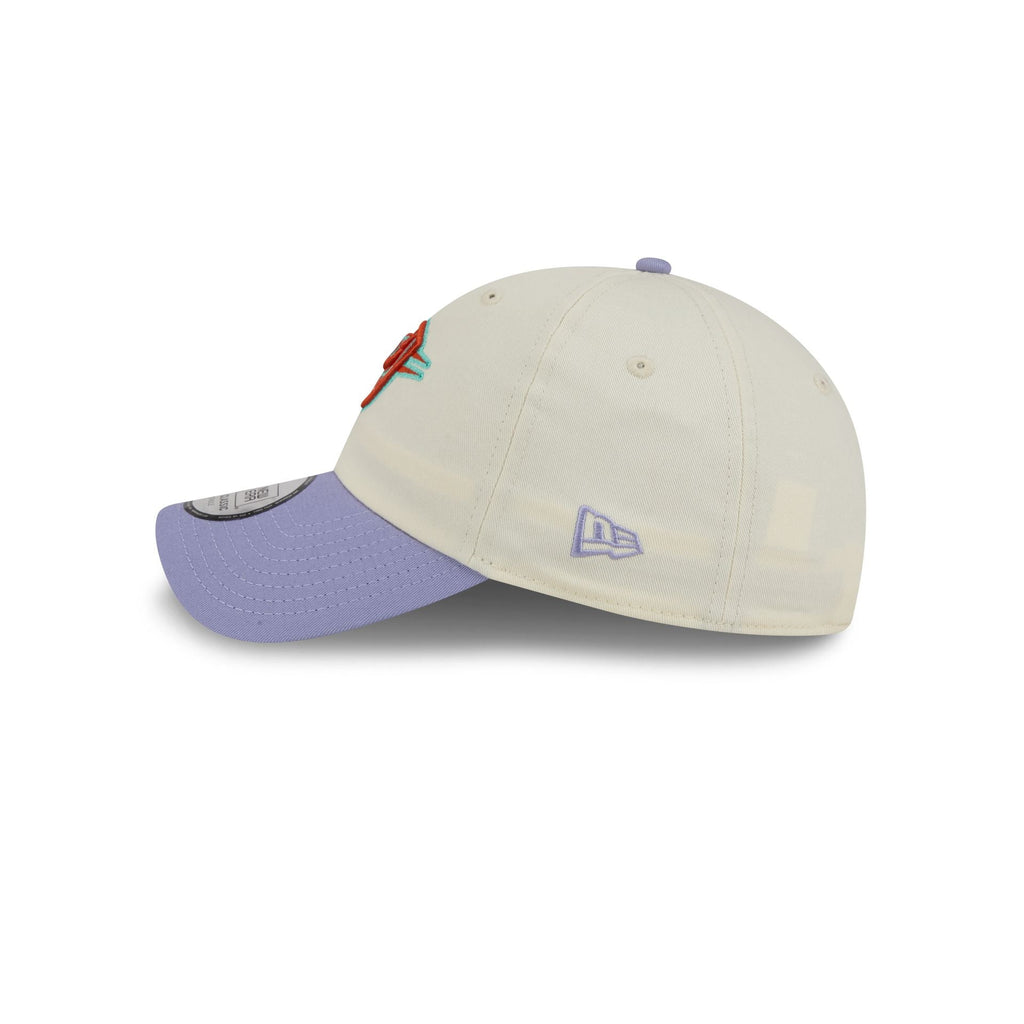 Oklahoma City Thunder Lavender Flowers Casual Classic Adjustable Hat