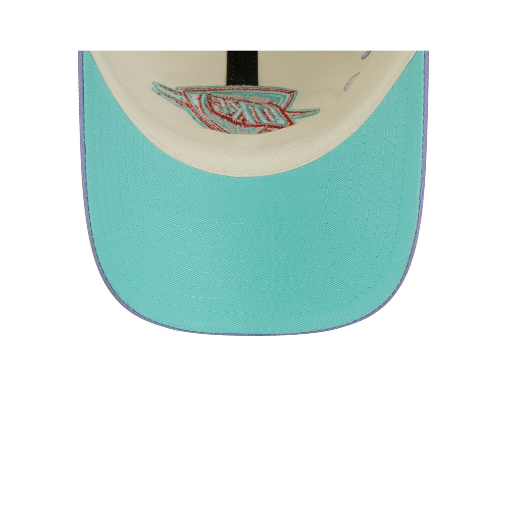 Oklahoma City Thunder Lavender Flowers Casual Classic Adjustable Hat