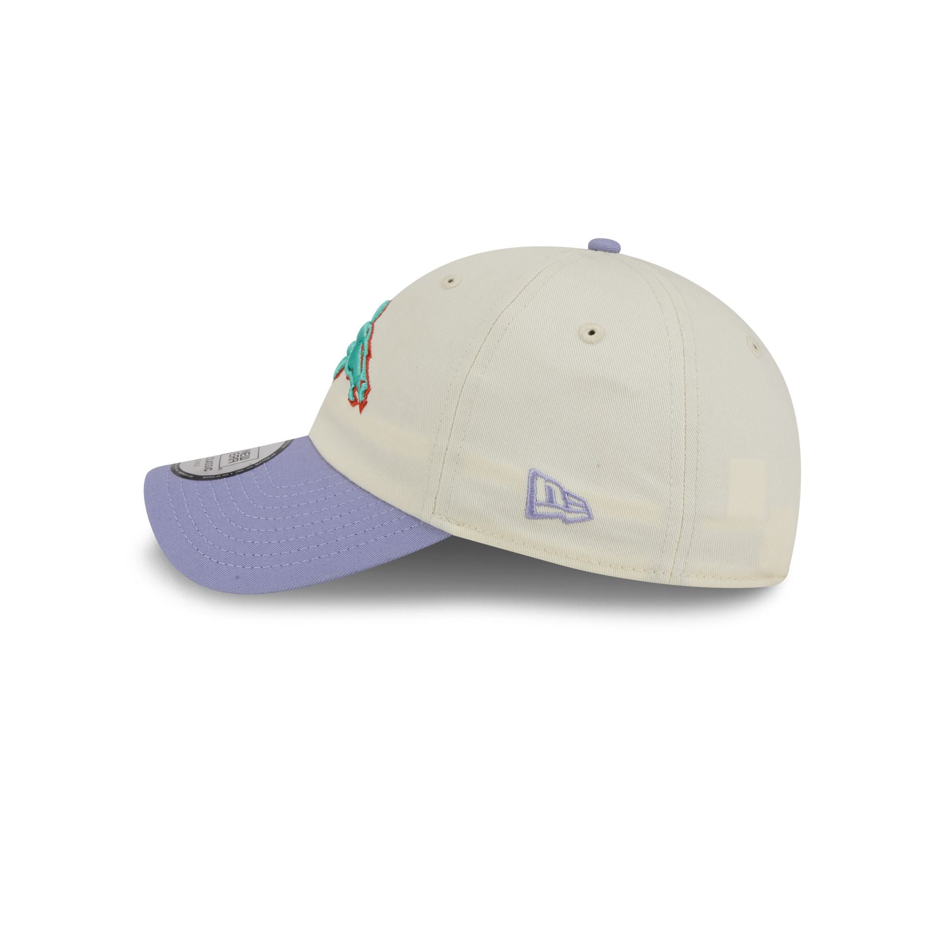 Denver Broncos Lavender Flowers Casual Classic Adjustable Hat