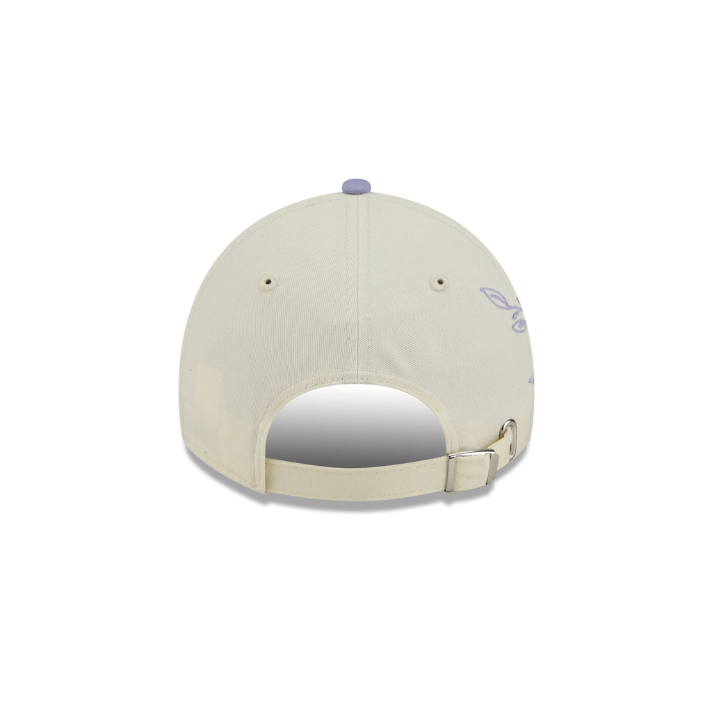 Denver Broncos Lavender Flowers Casual Classic Adjustable Hat