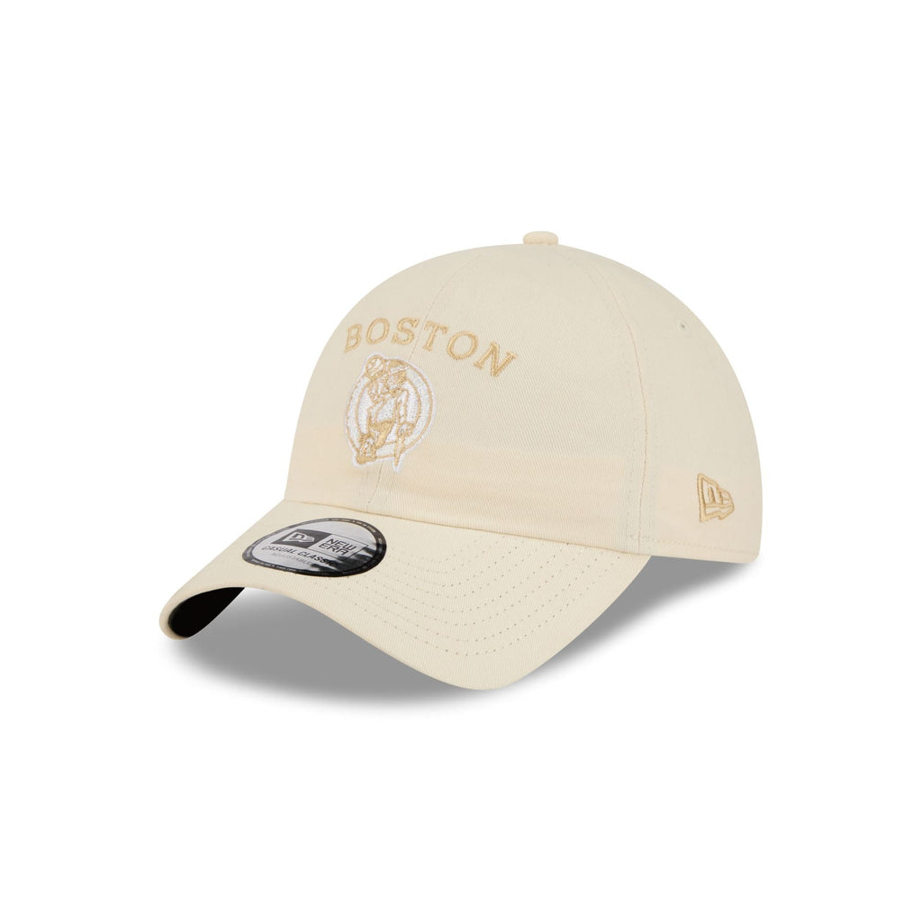 Boston Celtics Team Logo Cream Casual Classic Adjustable Hat