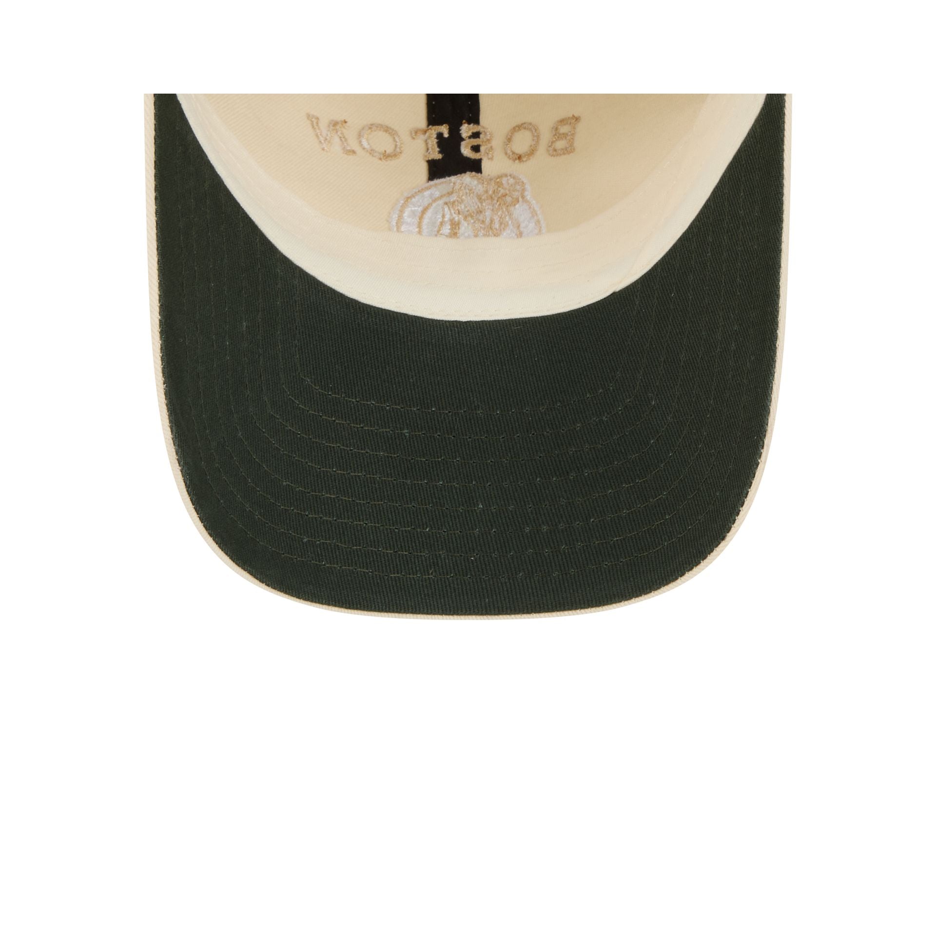 Boston Celtics Team Logo Cream Casual Classic Adjustable Hat