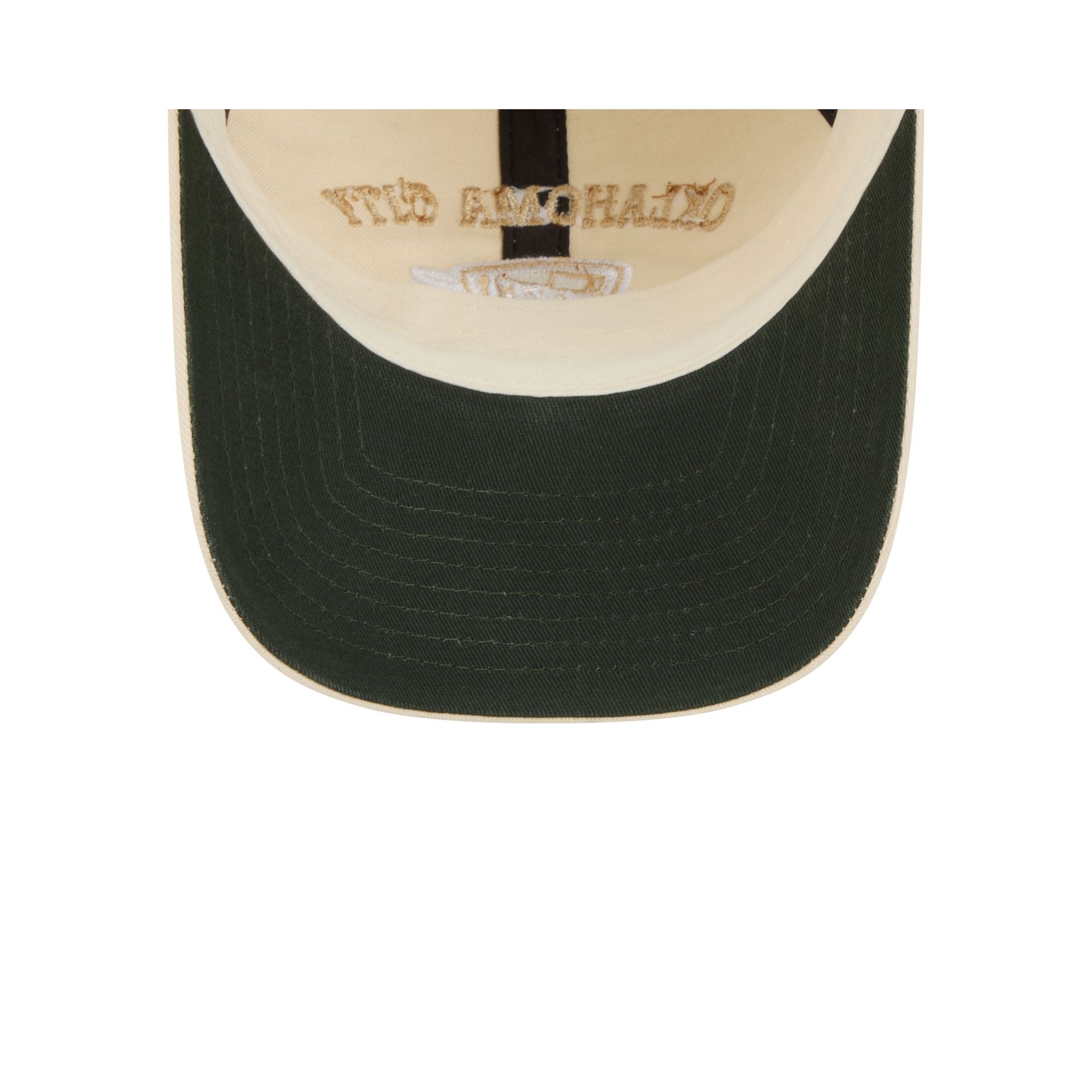 Oklahoma City Thunder Team Logo Cream Casual Classic Adjustable Hat