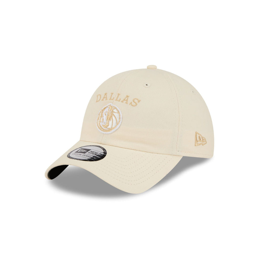 Dallas Mavericks Team Logo Cream Casual Classic Adjustable Hat