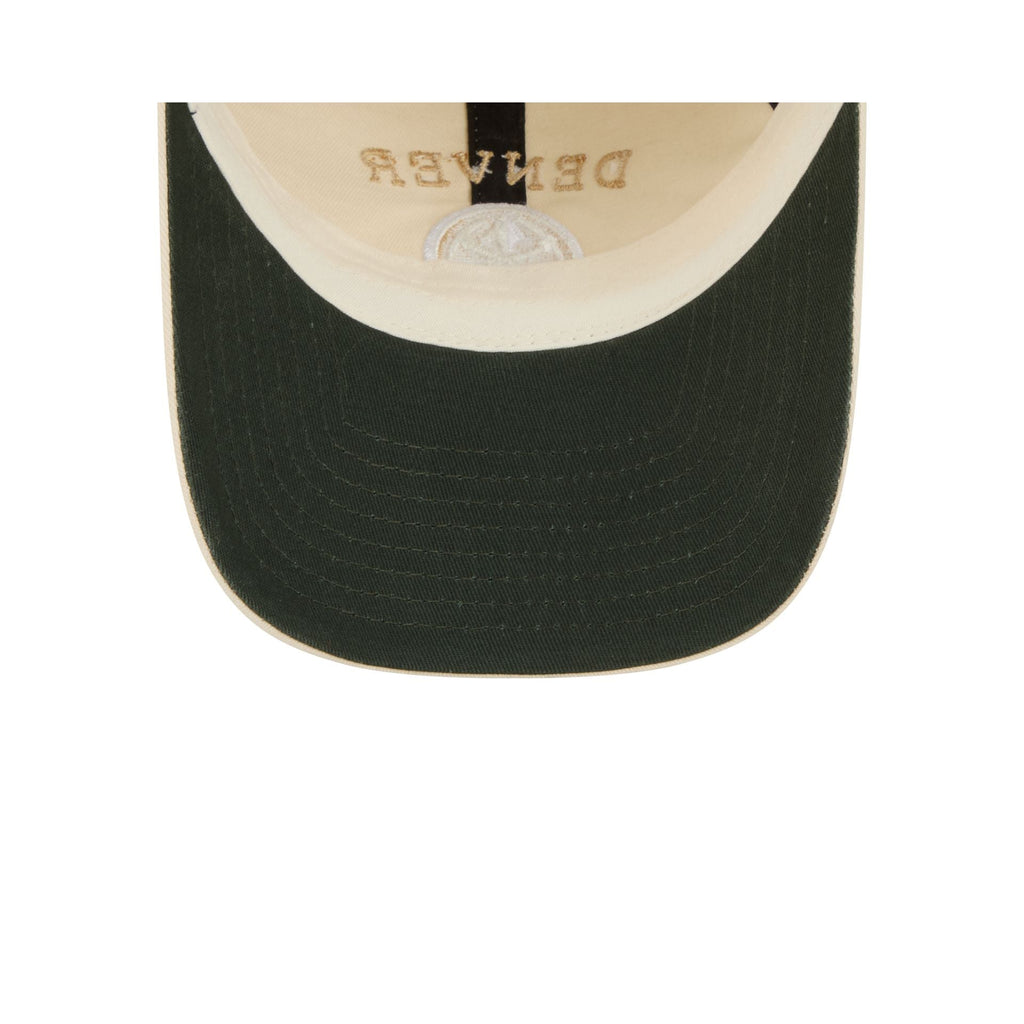 Denver Nuggets Team Logo Cream Casual Classic Adjustable Hat