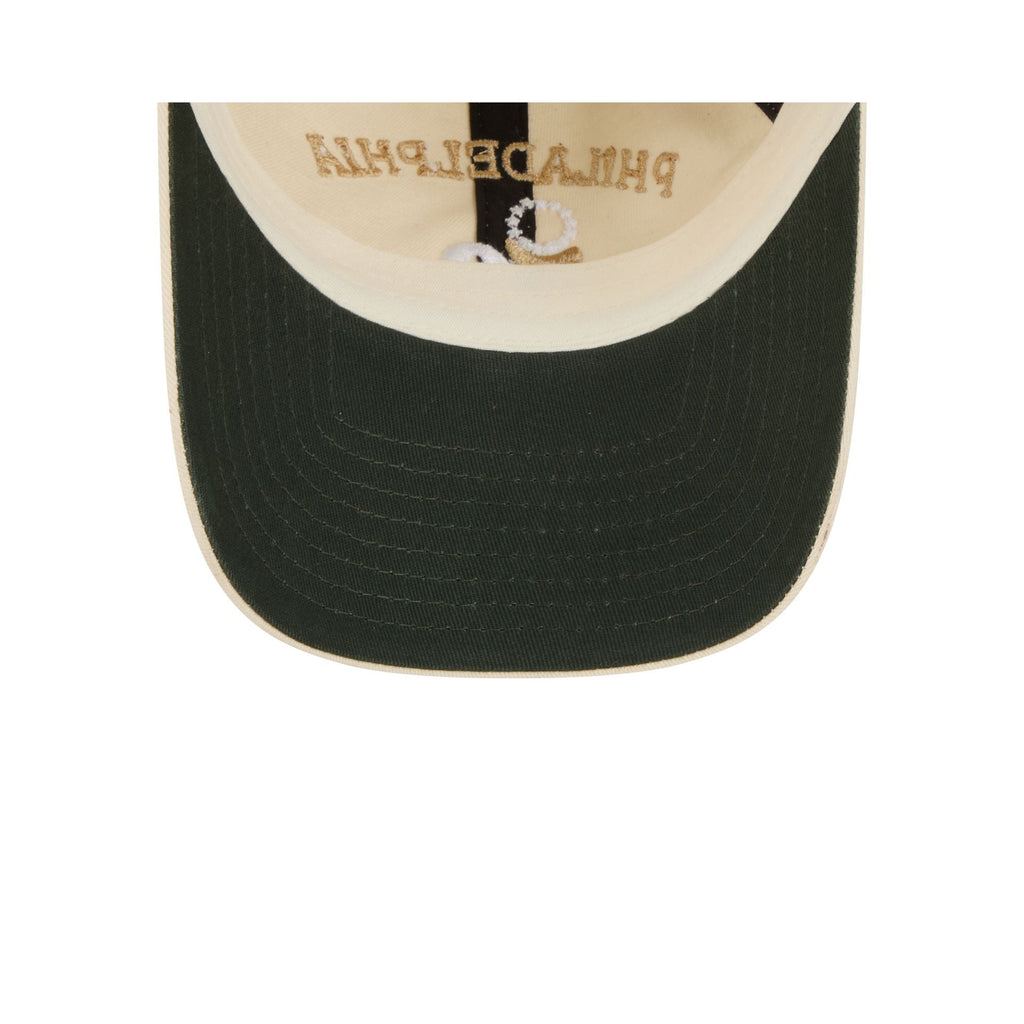 Philadelphia 76ers Team Logo Cream Casual Classic Adjustable Hat