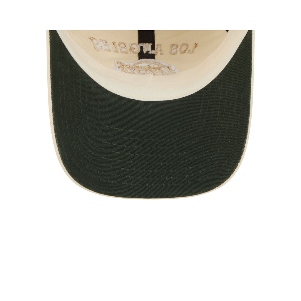 Los Angeles Lakers Team Logo Cream Casual Classic Adjustable Hat