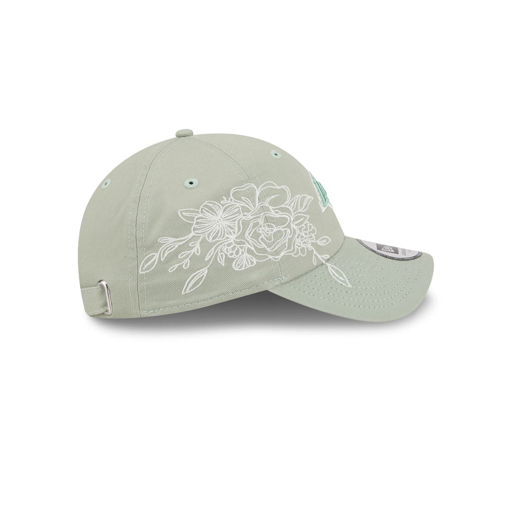 Los Angeles Lakers Stitched Flowers Casual Classic Adjustable Hat