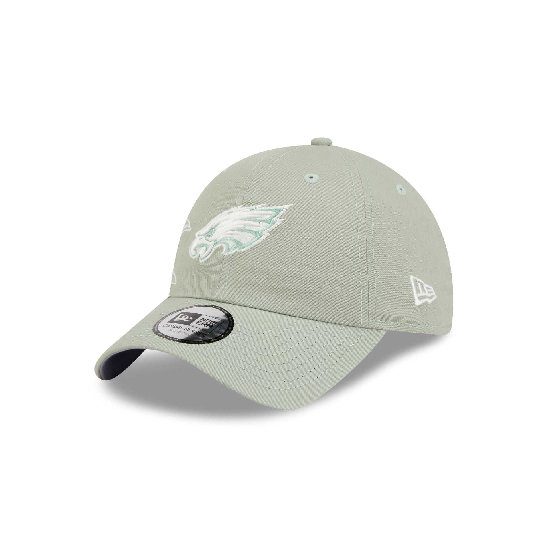 Philadelphia Eagles Stitched Flowers Casual Classic Adjustable Hat