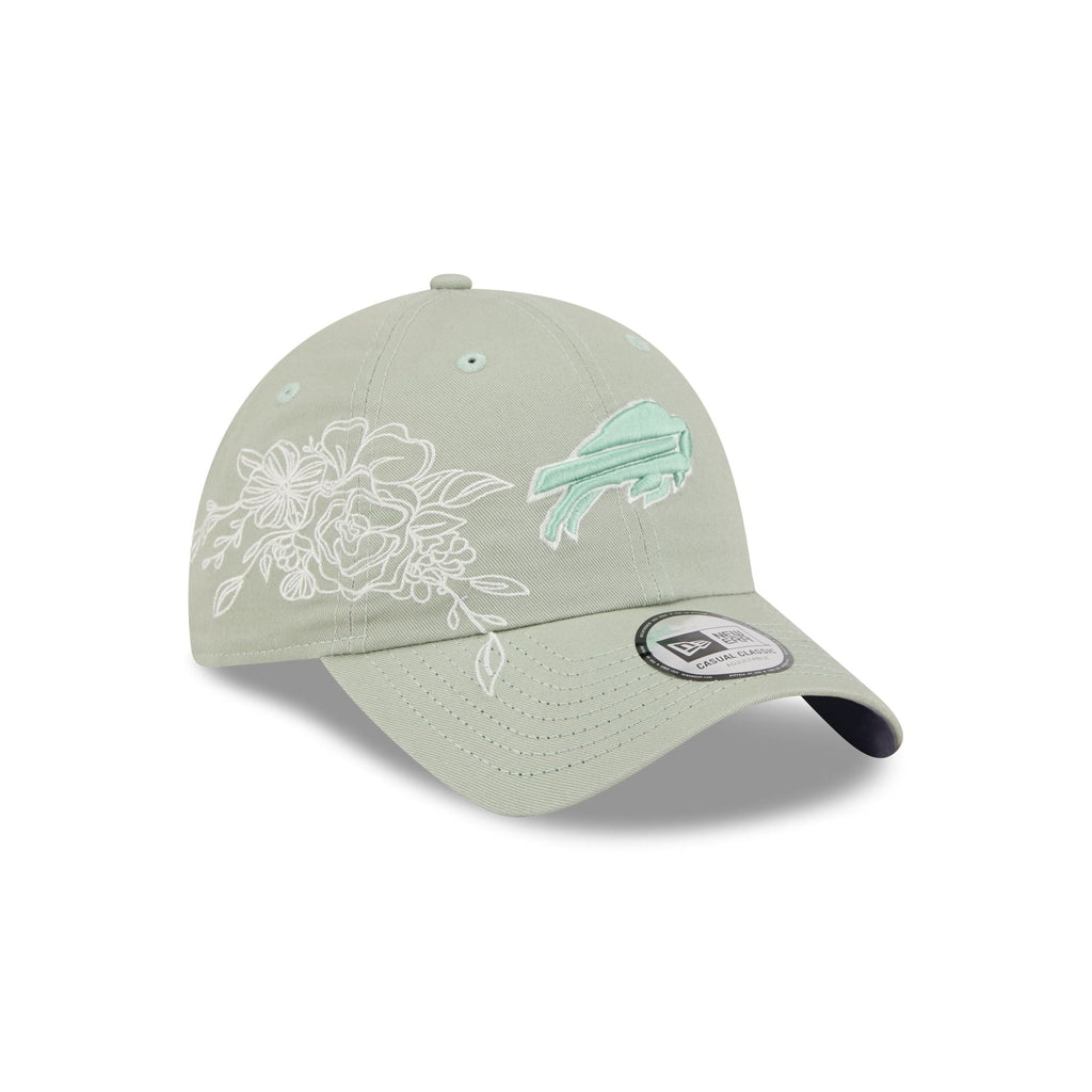 Buffalo Bills Stitched Flowers Casual Classic Adjustable Hat