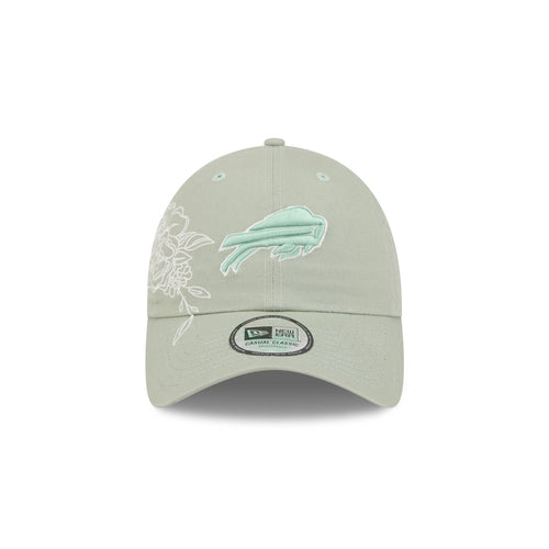 Buffalo Bills Stitched Flowers Casual Classic Adjustable Hat