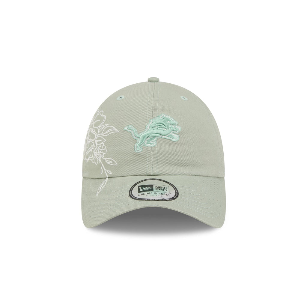 Detroit Lions Stitched Flowers Casual Classic Adjustable Hat