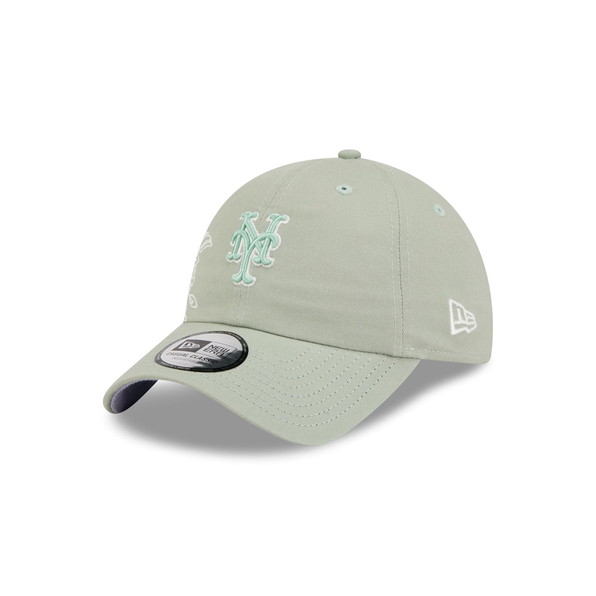 New York Mets Stitched Flowers Casual Classic Adjustable Hat