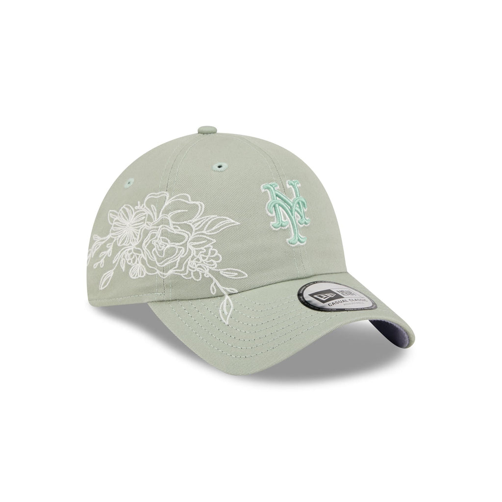 New York Mets Stitched Flowers Casual Classic Adjustable Hat