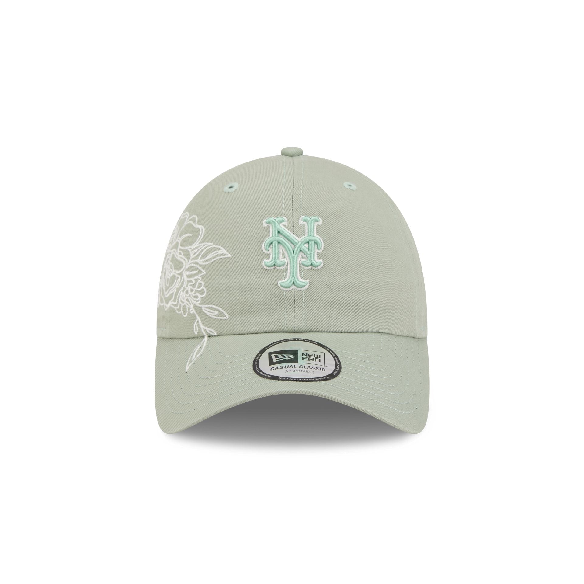New York Mets Stitched Flowers Casual Classic Adjustable Hat