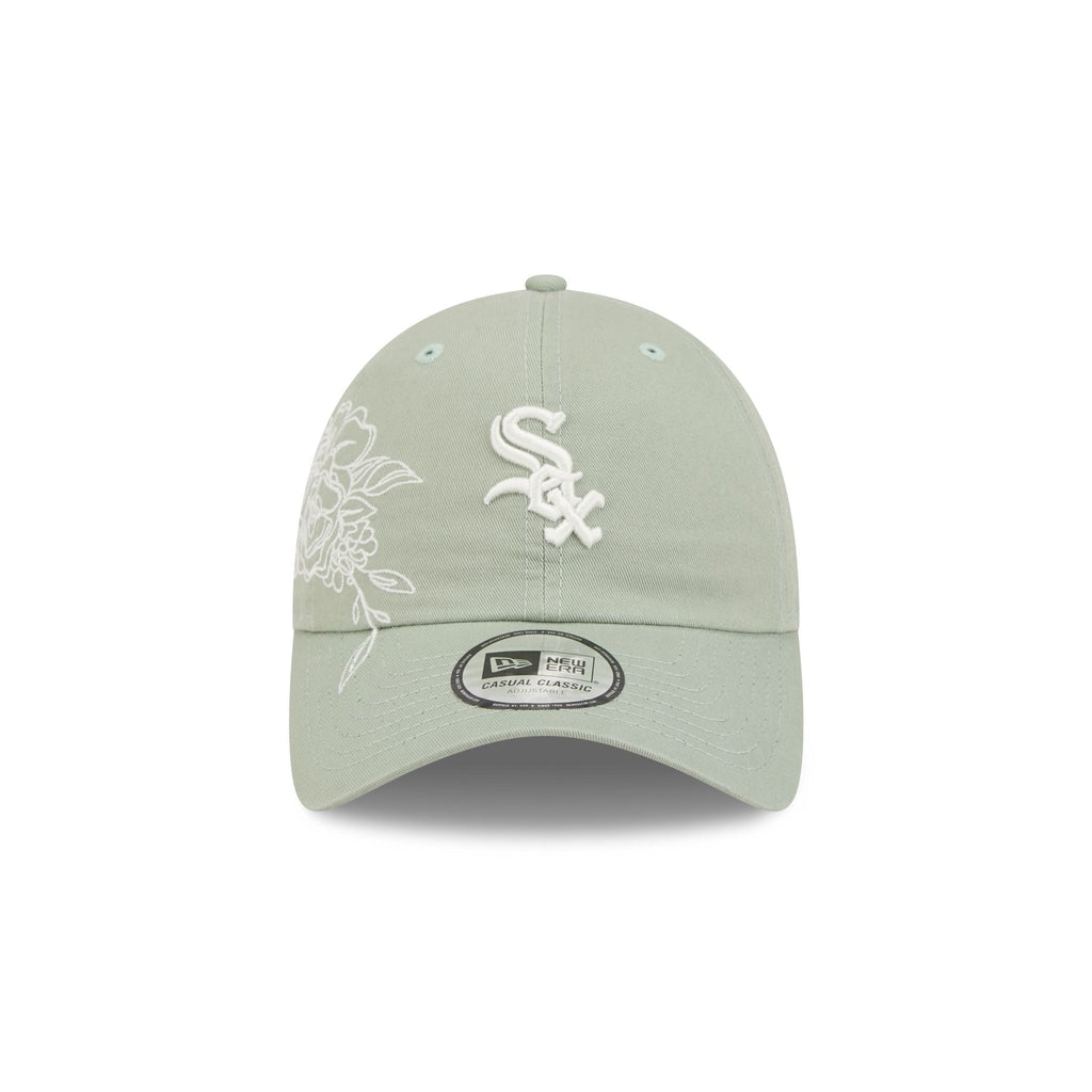 Chicago White Sox Stitched Flowers Casual Classic Adjustable Hat