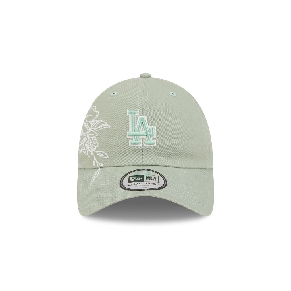 Los Angeles Dodgers Stitched Flowers Casual Classic Adjustable Hat