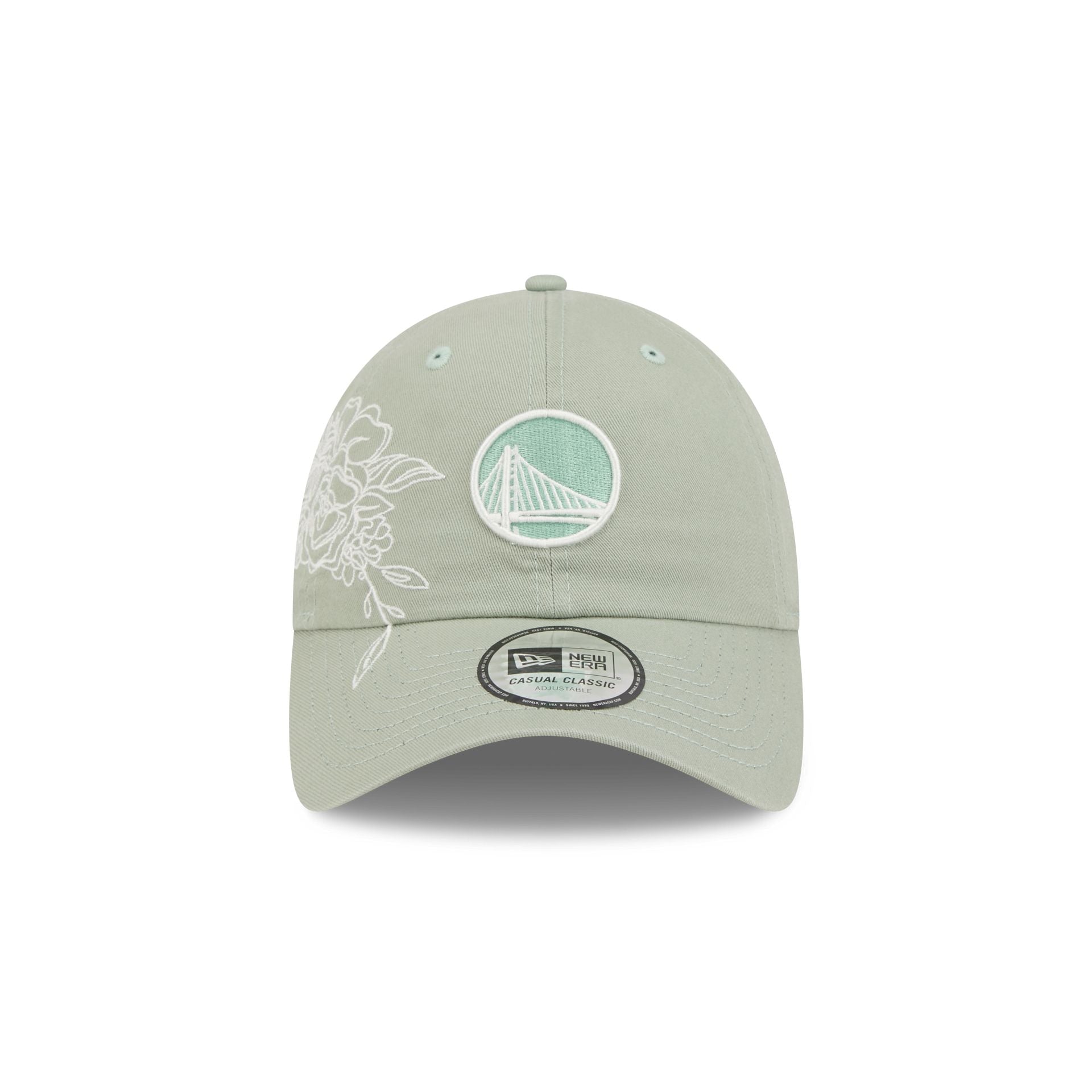Golden State Warriors Stitched Flowers Casual Classic Adjustable Hat