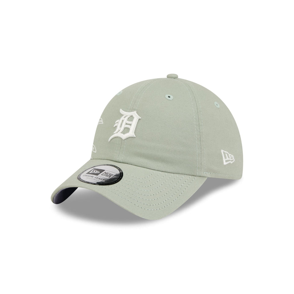Detroit Tigers Stitched Flowers Casual Classic Adjustable Hat