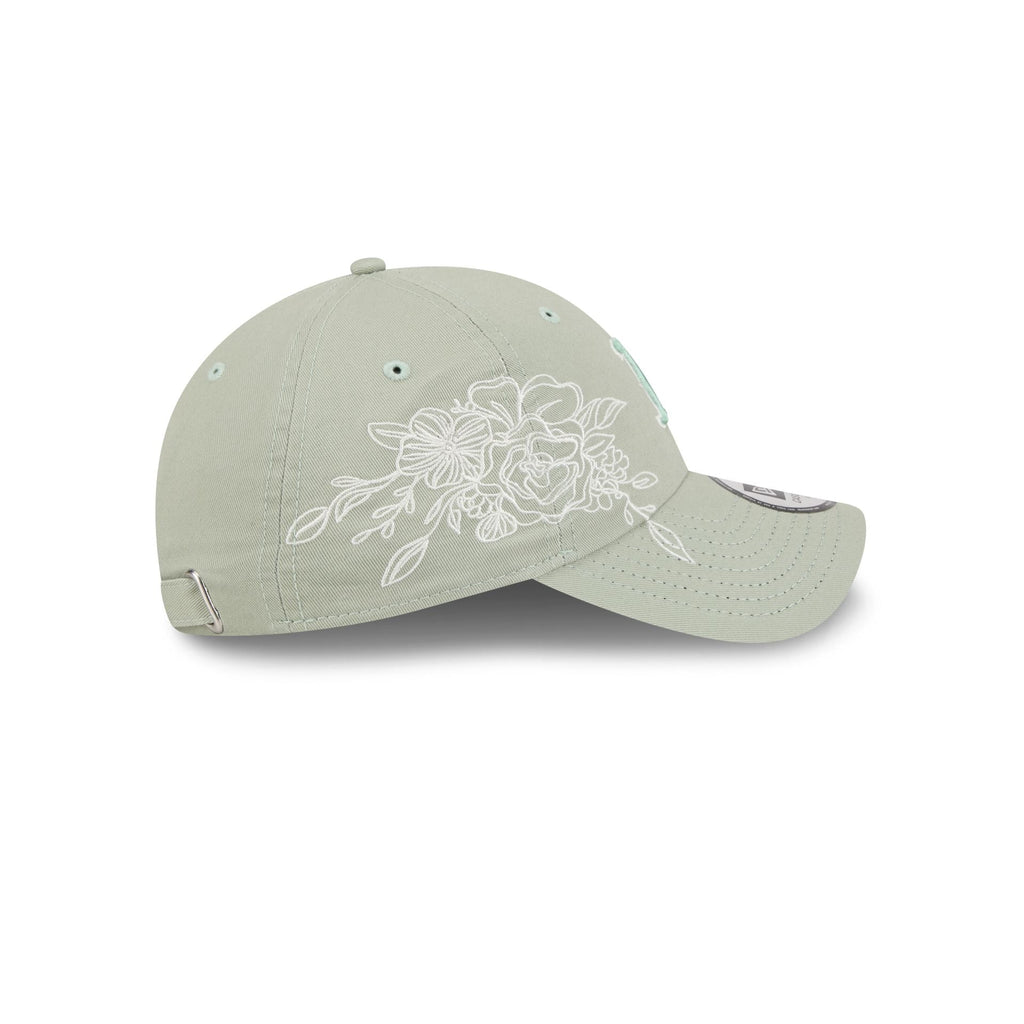 Boston Red Sox Stitched Flowers Casual Classic Adjustable Hat
