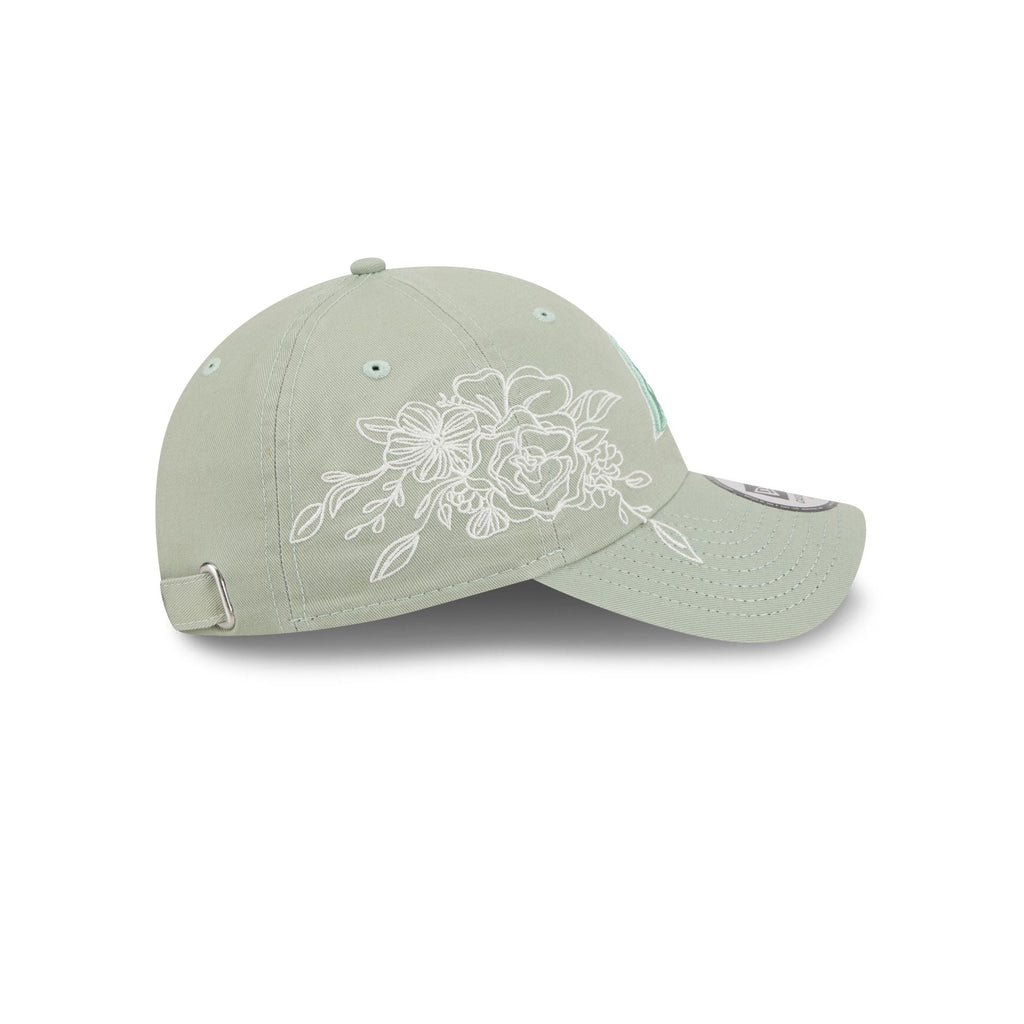 Arizona Diamondbacks Stitched Flowers Casual Classic Adjustable Hat